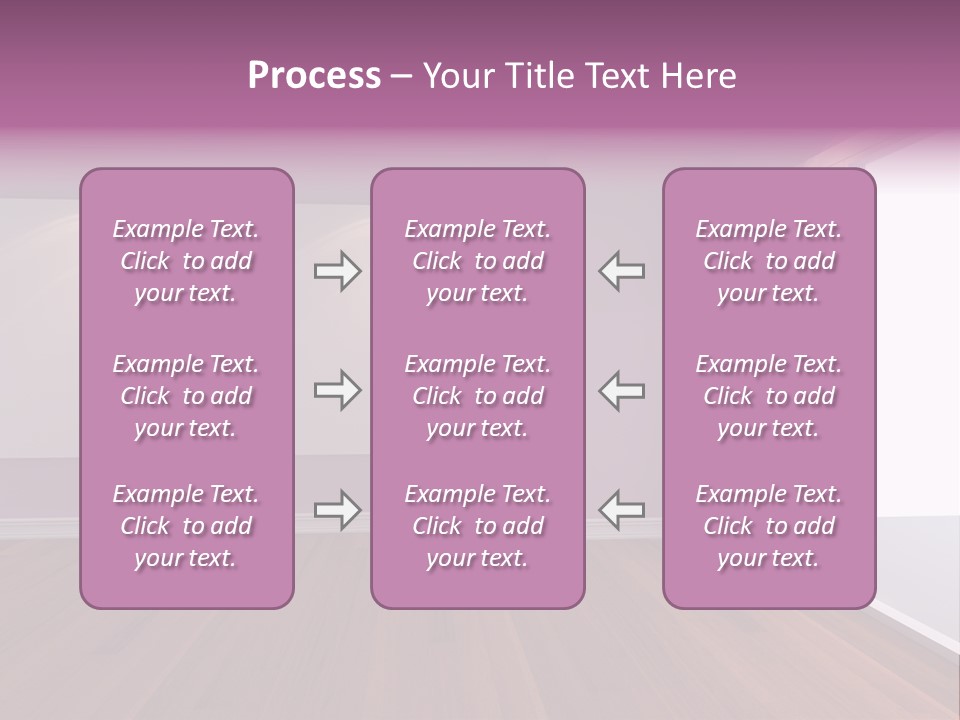 Corner Wall Clean PowerPoint Template