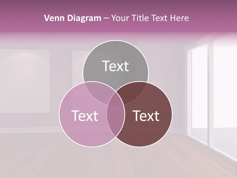 Corner Wall Clean PowerPoint Template
