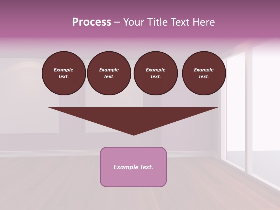 Corner Wall Clean PowerPoint Template