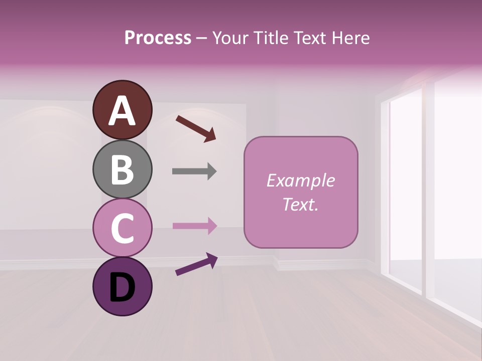 Corner Wall Clean PowerPoint Template