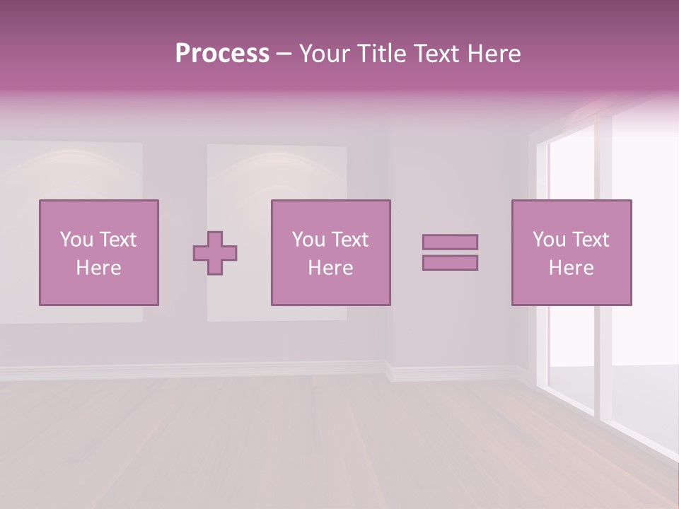 Corner Wall Clean PowerPoint Template