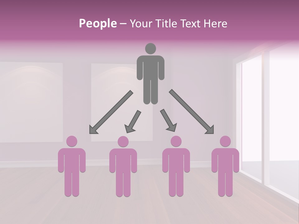 Corner Wall Clean PowerPoint Template