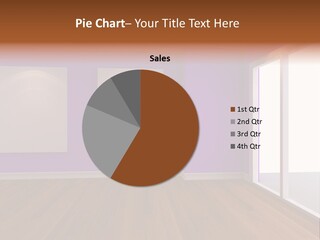 Light Display Door PowerPoint Template