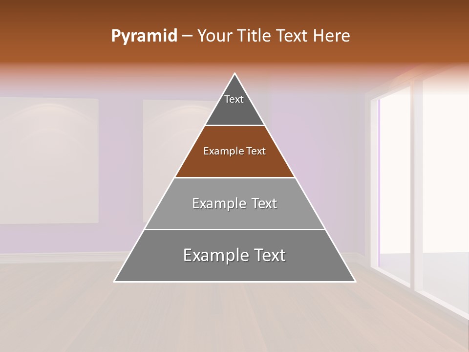Light Display Door PowerPoint Template