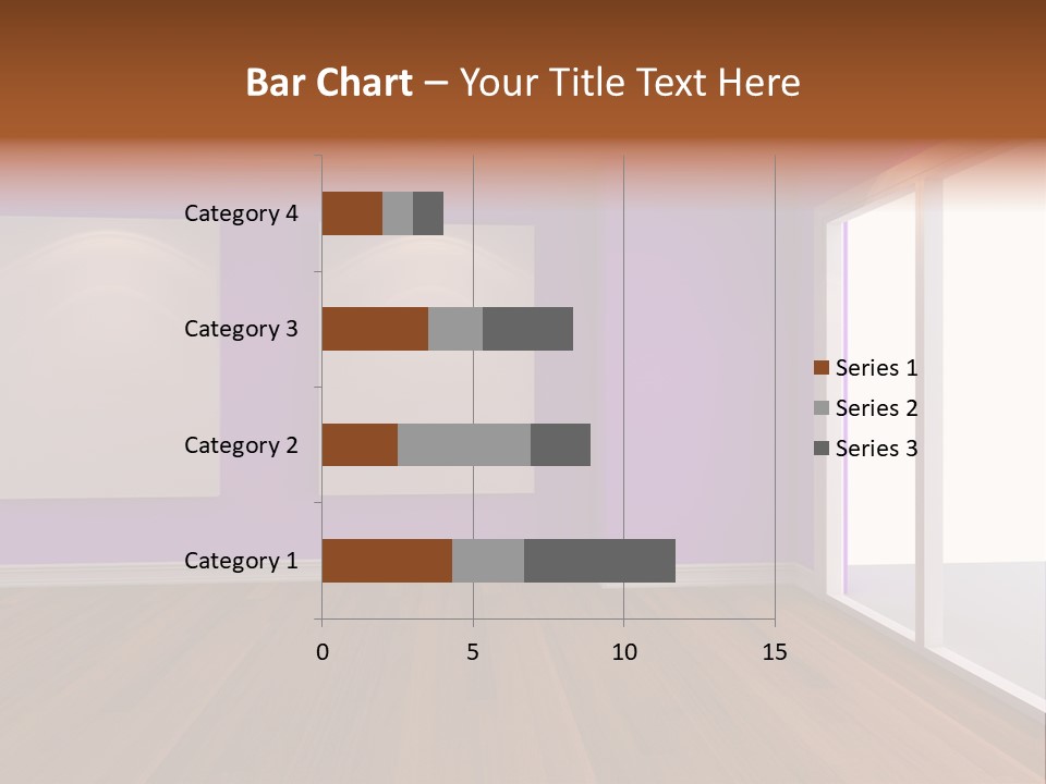 Light Display Door PowerPoint Template