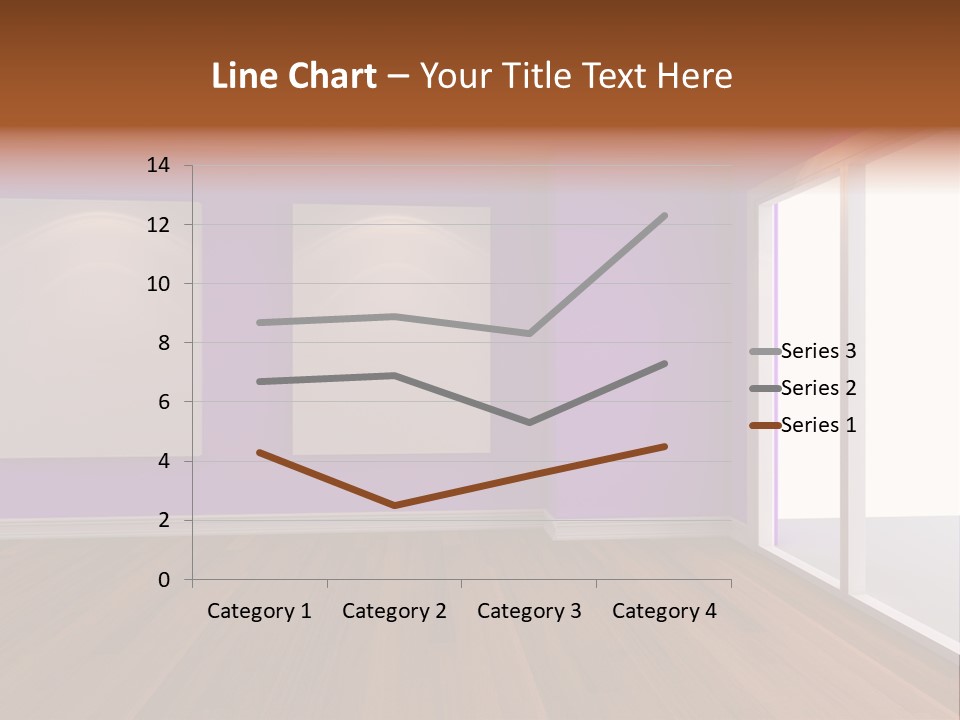 Light Display Door PowerPoint Template