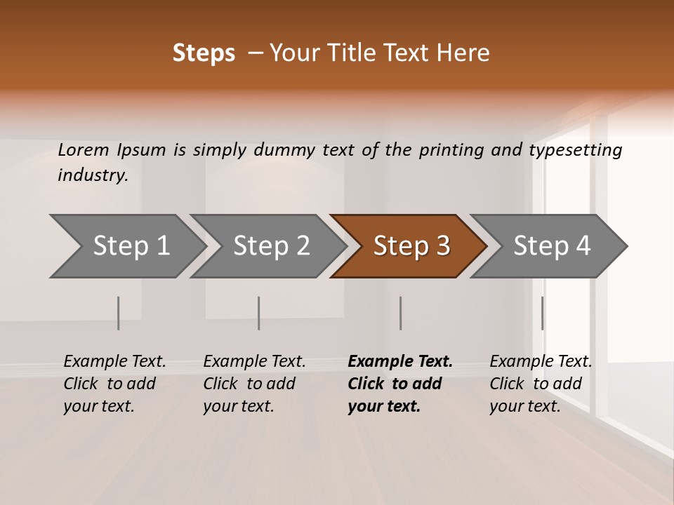 Light Show Glass PowerPoint Template