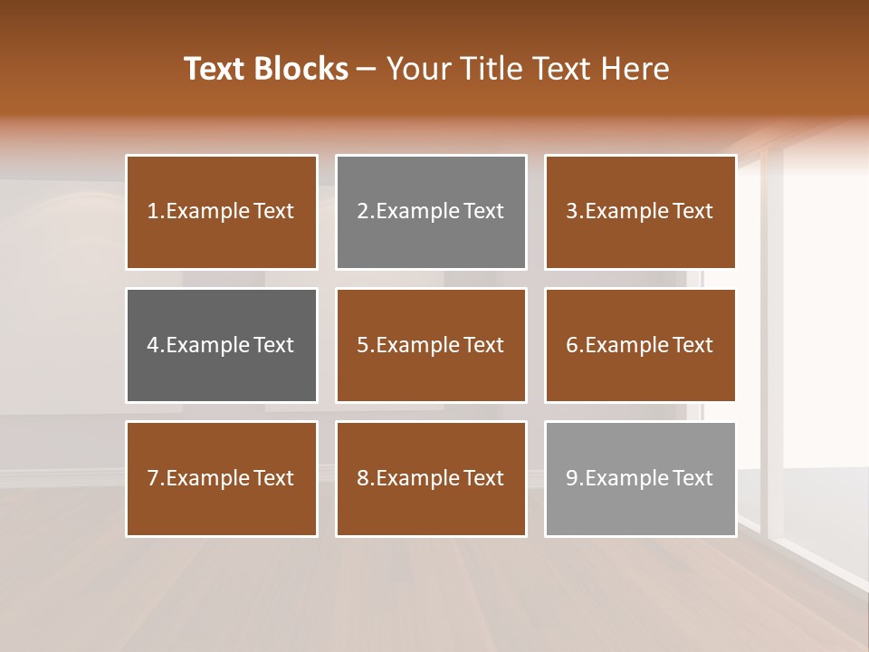 Light Show Glass PowerPoint Template