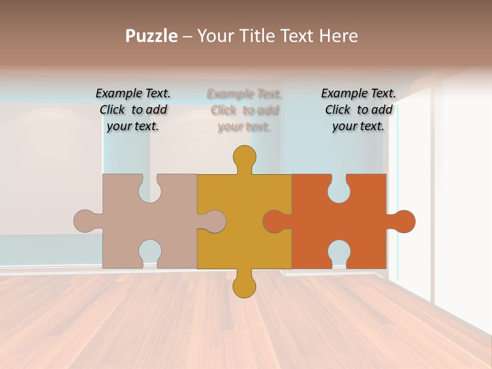 Door Wall Exhibition PowerPoint Template