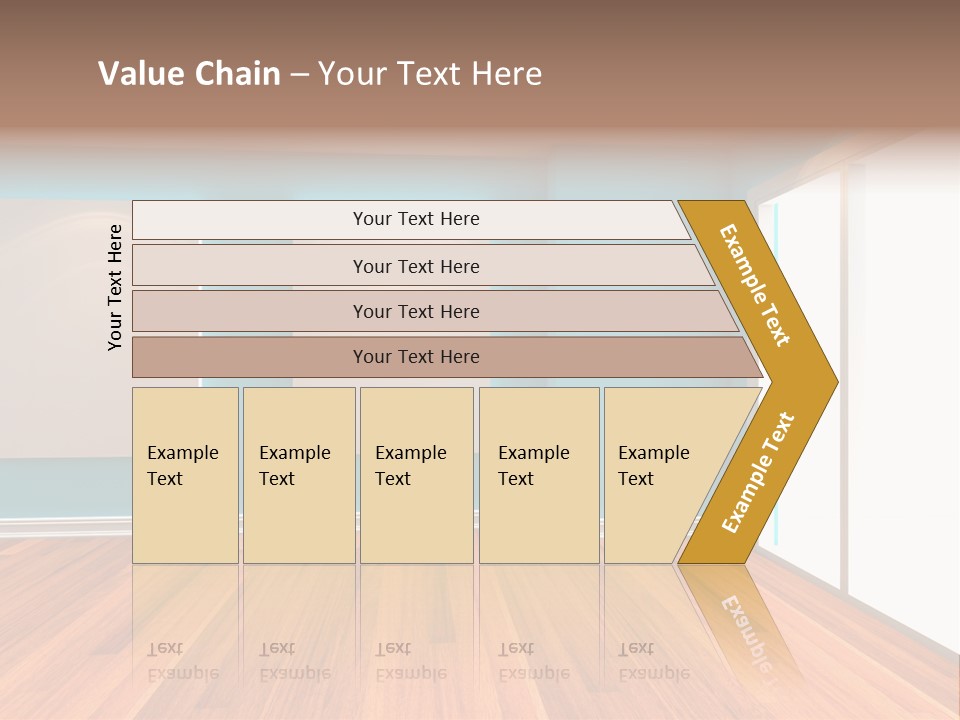 Door Wall Exhibition PowerPoint Template