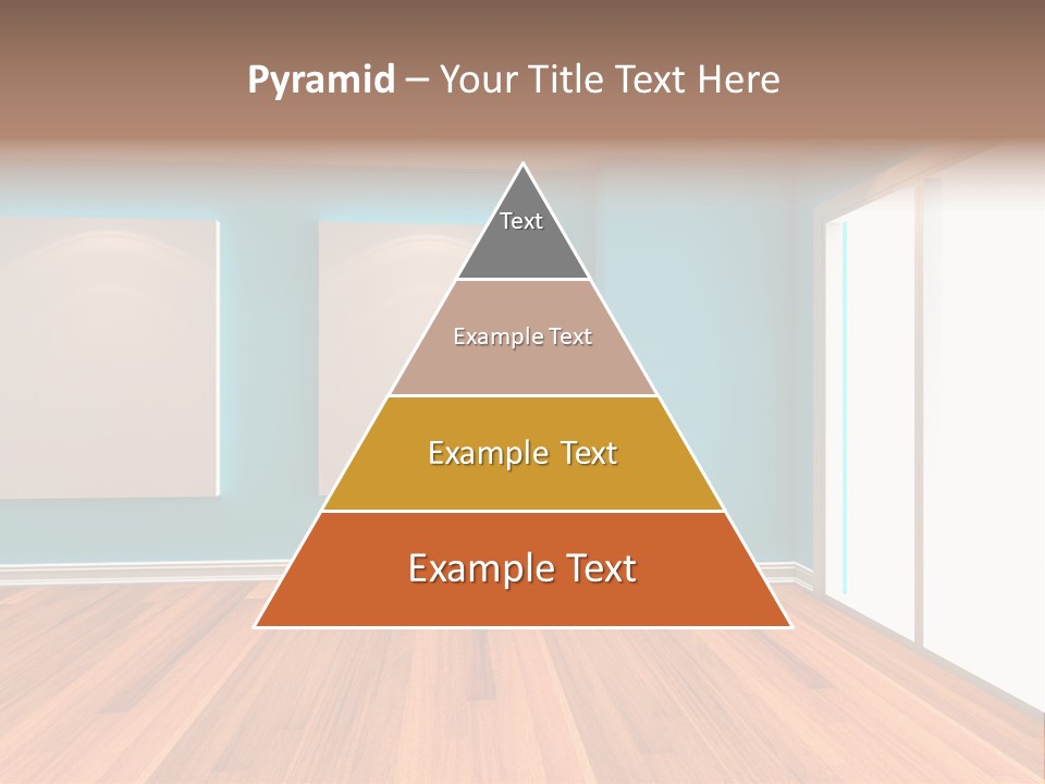 Door Wall Exhibition PowerPoint Template
