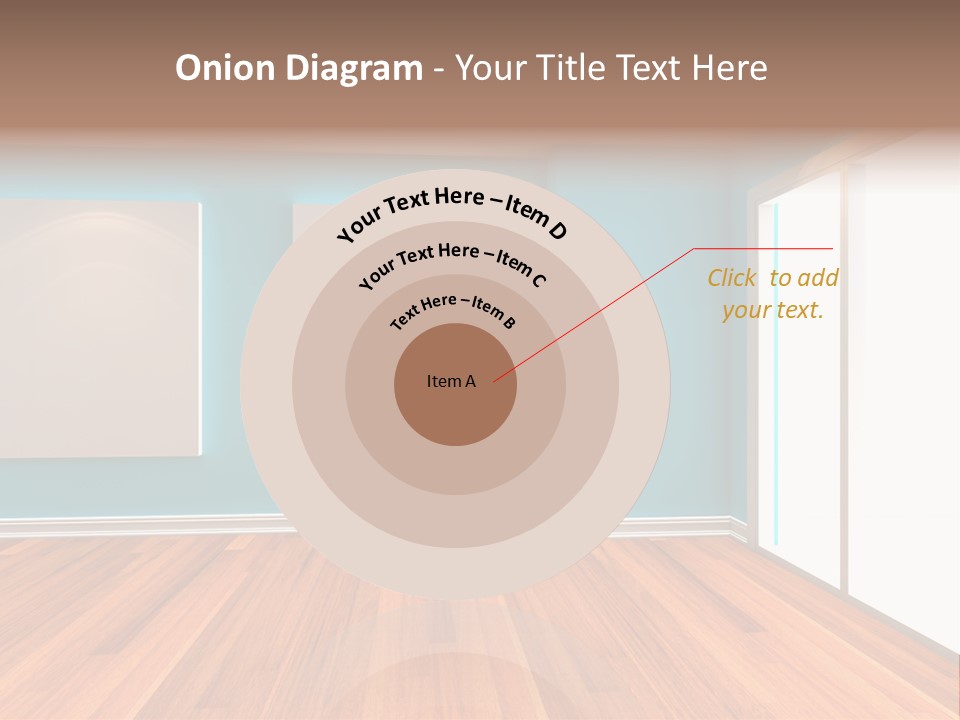 Door Wall Exhibition PowerPoint Template