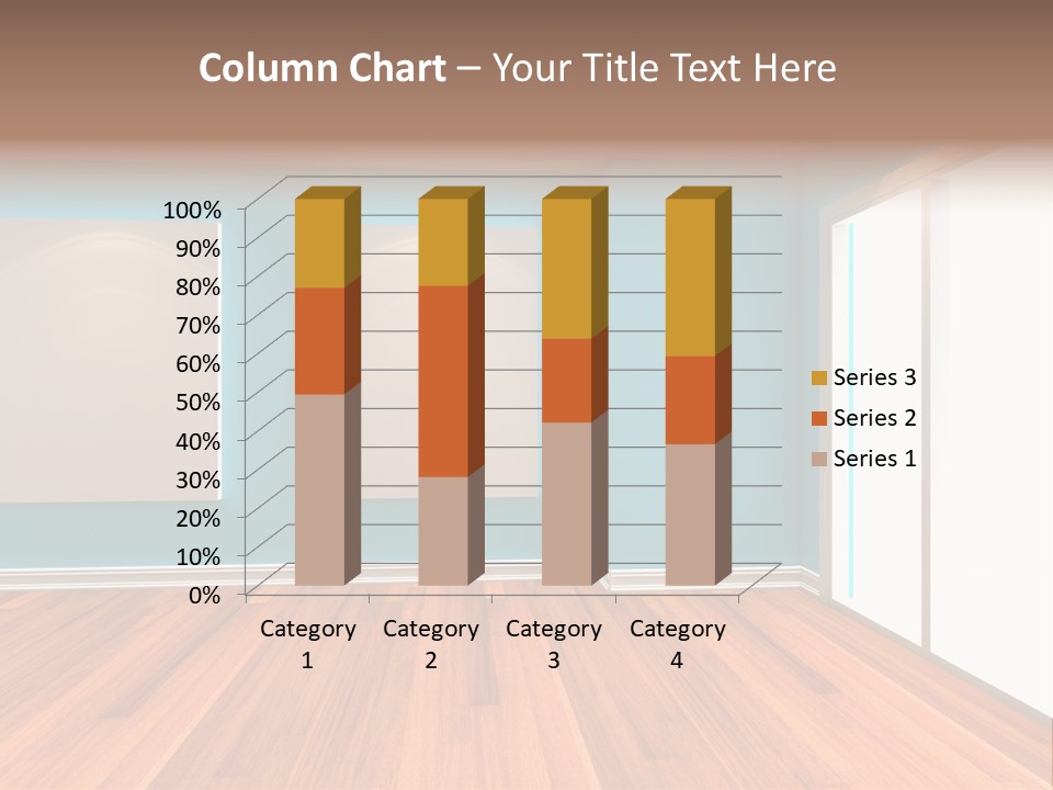 Door Wall Exhibition PowerPoint Template