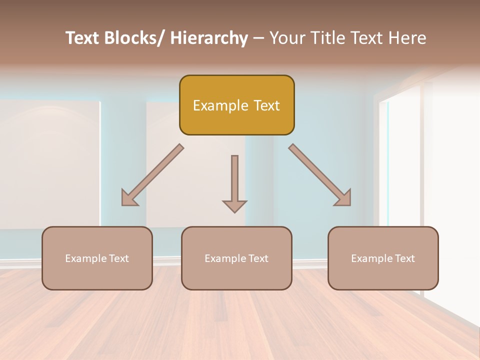 Door Wall Exhibition PowerPoint Template
