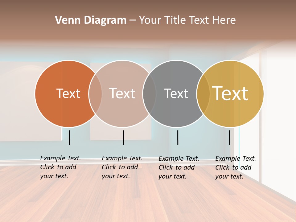 Door Wall Exhibition PowerPoint Template