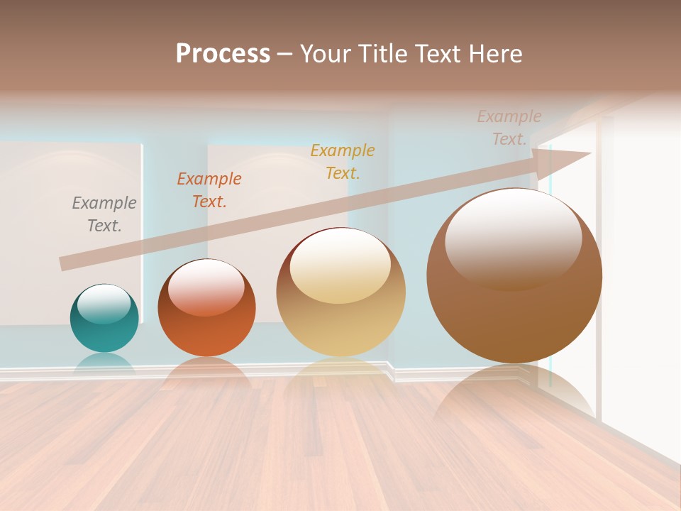 Door Wall Exhibition PowerPoint Template