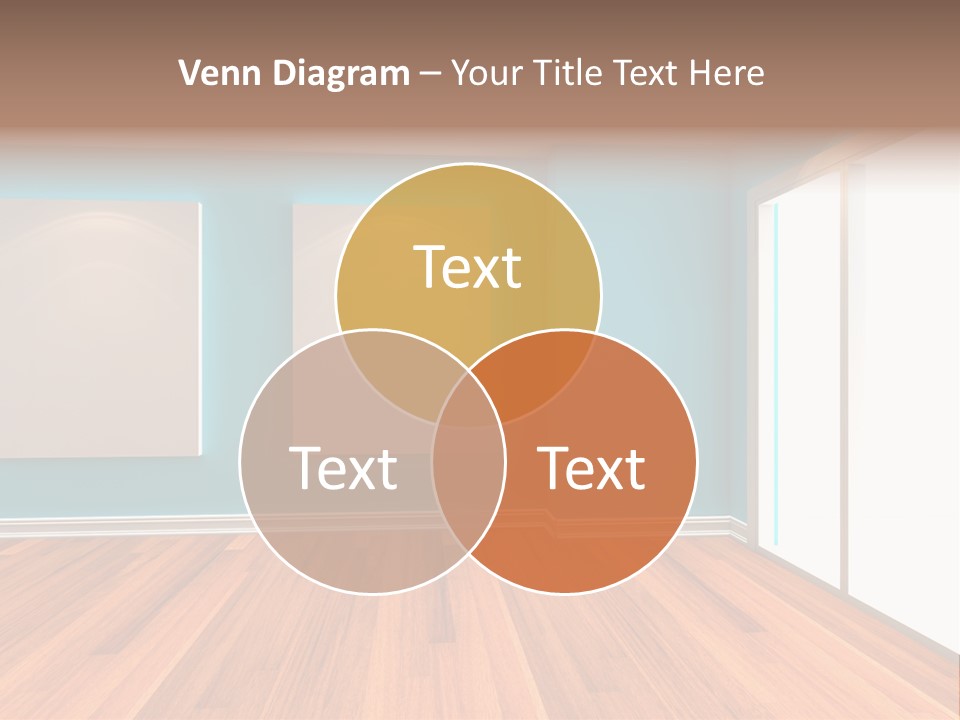 Door Wall Exhibition PowerPoint Template