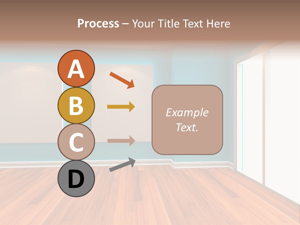 Door Wall Exhibition PowerPoint Template
