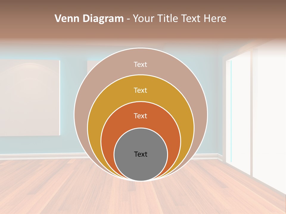 Door Wall Exhibition PowerPoint Template