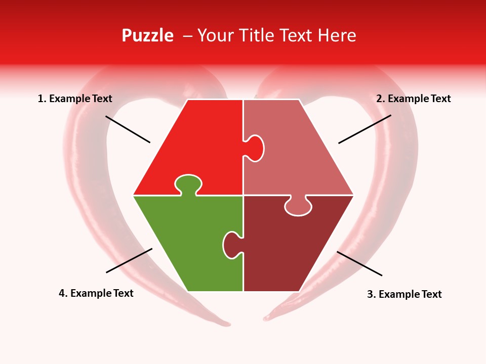 Dish Food White PowerPoint Template