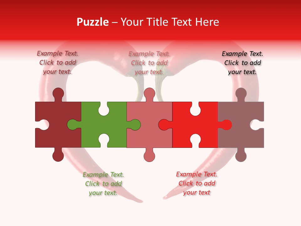 Dish Food White PowerPoint Template