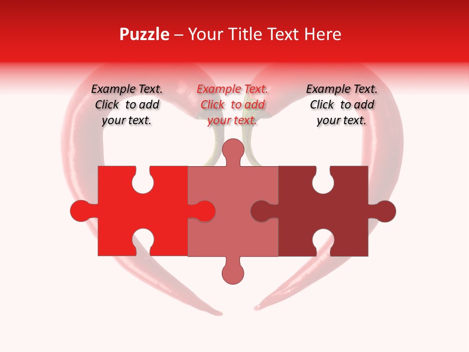 Dish Food White PowerPoint Template