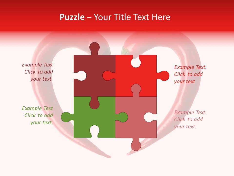 Dish Food White PowerPoint Template