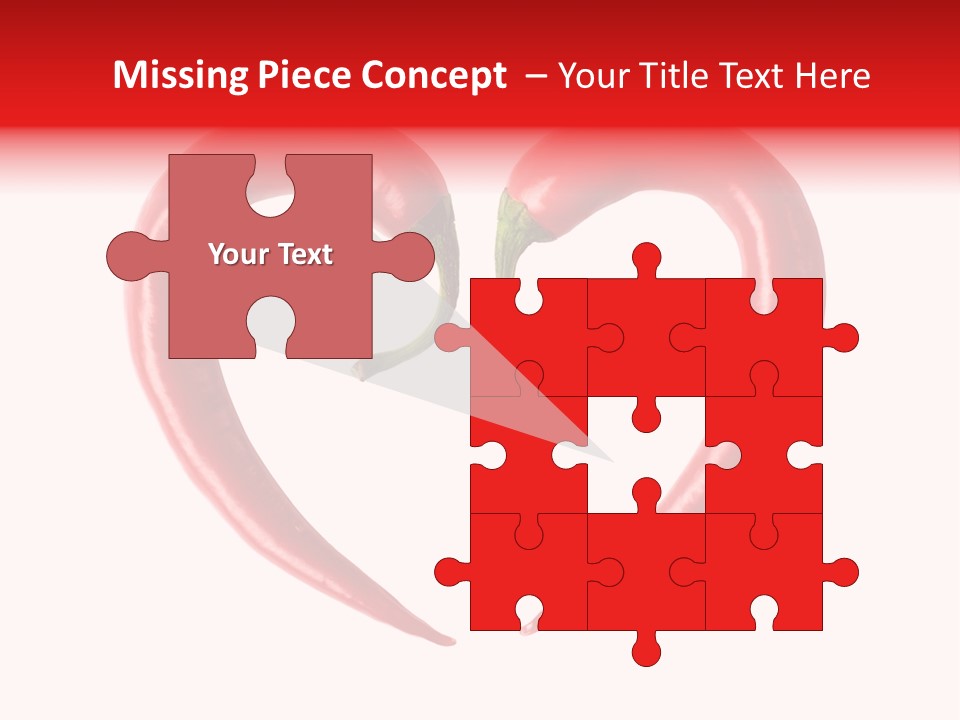 Dish Food White PowerPoint Template