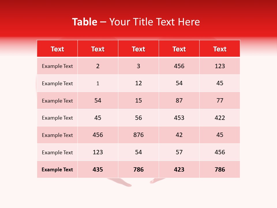 Dish Food White PowerPoint Template