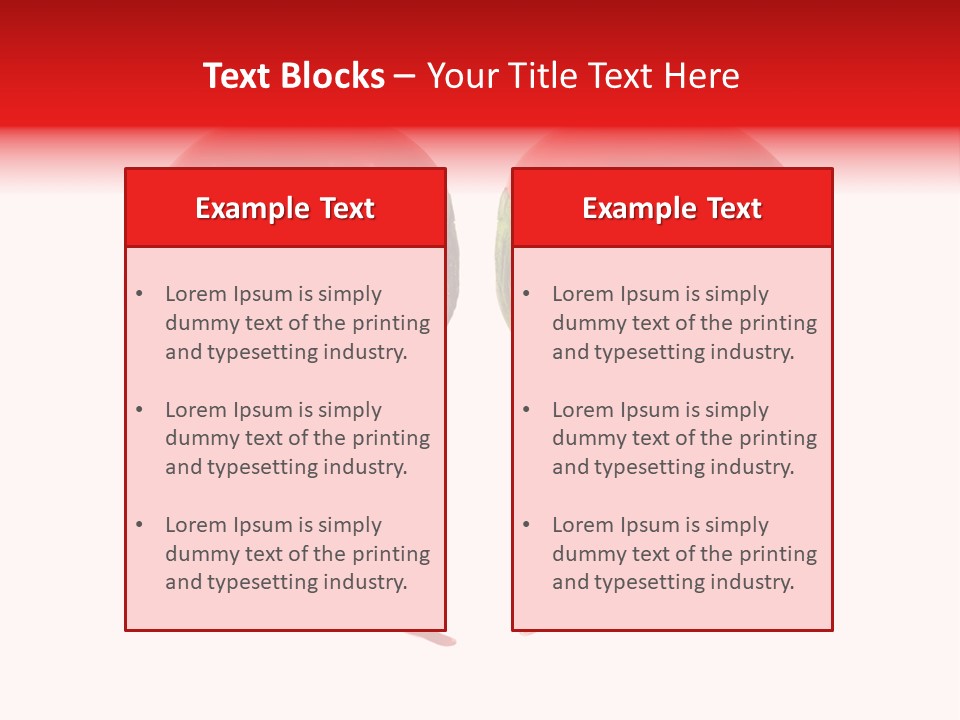 Dish Food White PowerPoint Template