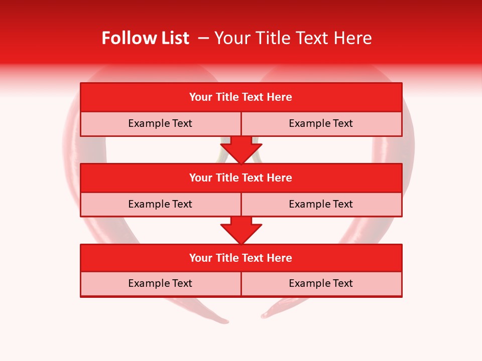 Dish Food White PowerPoint Template