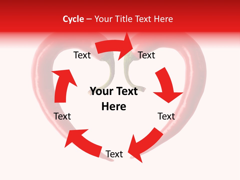 Dish Food White PowerPoint Template