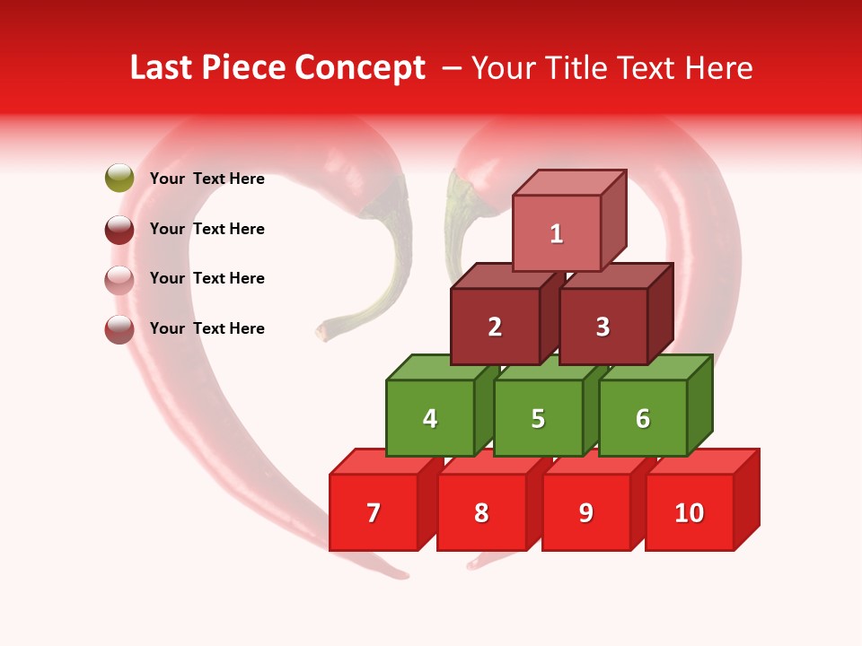 Dish Food White PowerPoint Template