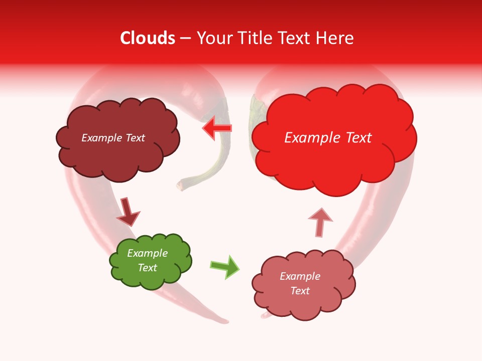 Dish Food White PowerPoint Template