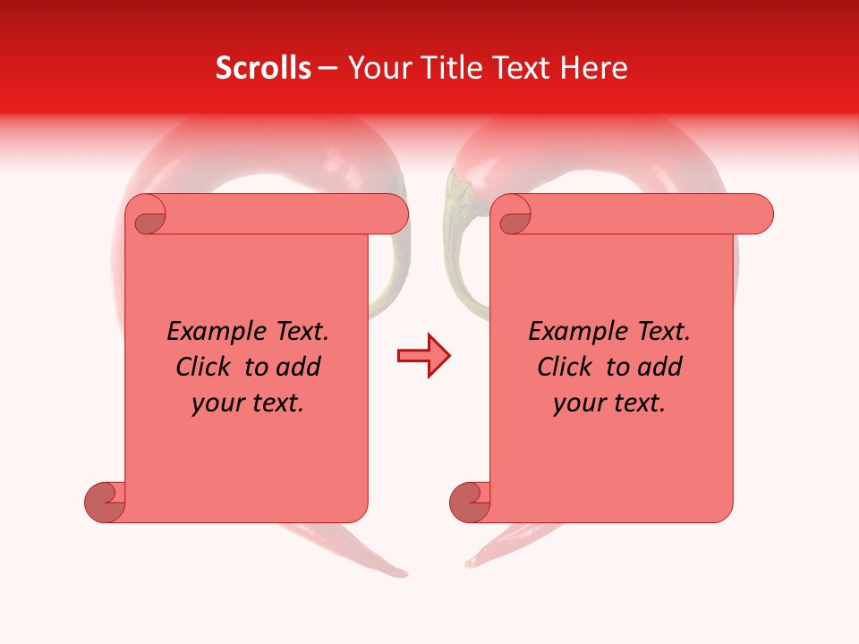 Dish Food White PowerPoint Template