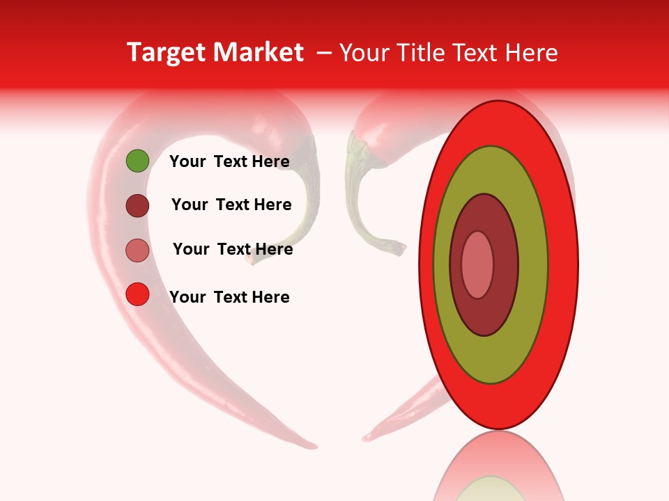 Dish Food White PowerPoint Template