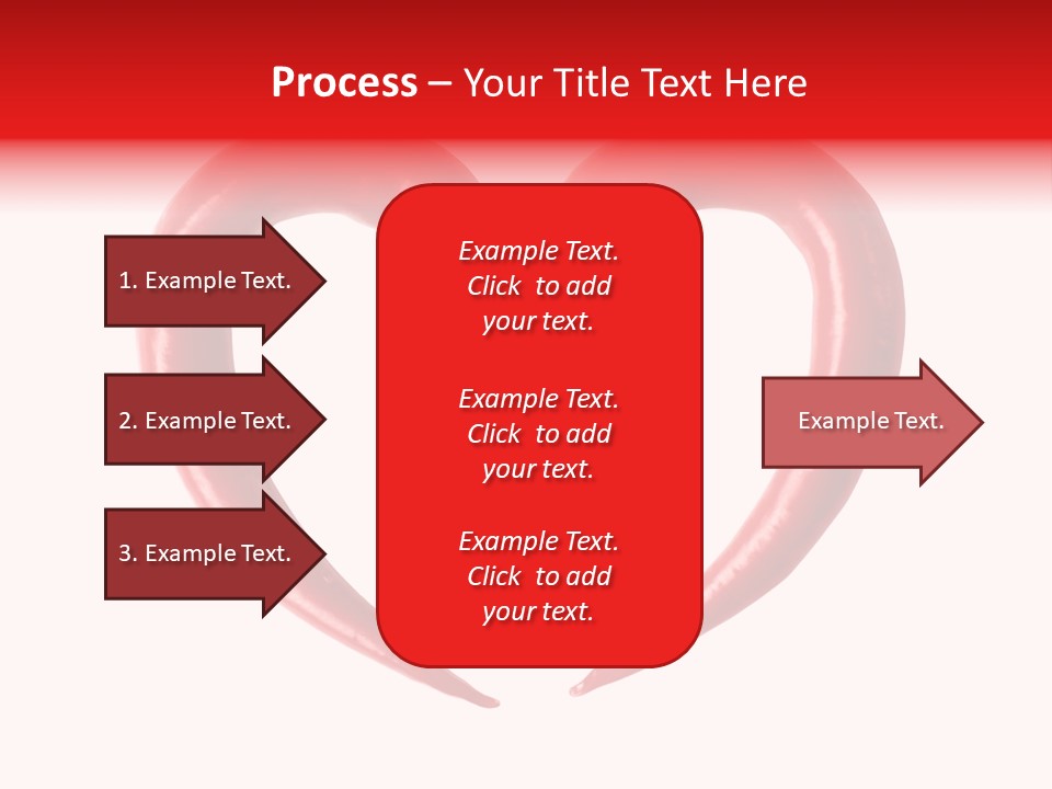 Dish Food White PowerPoint Template