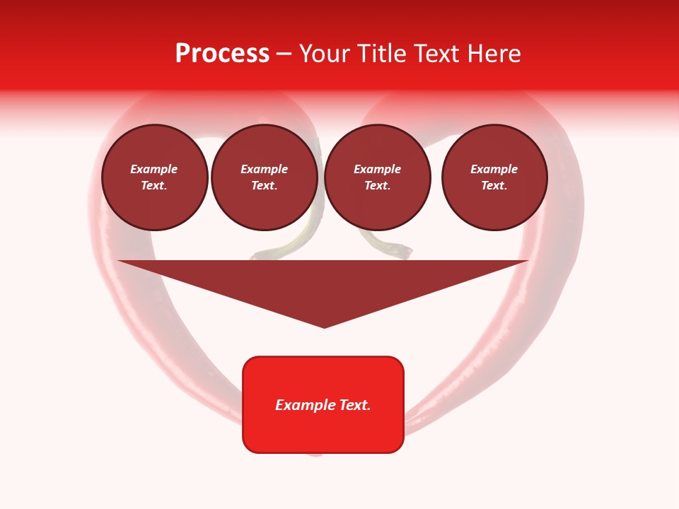 Dish Food White PowerPoint Template