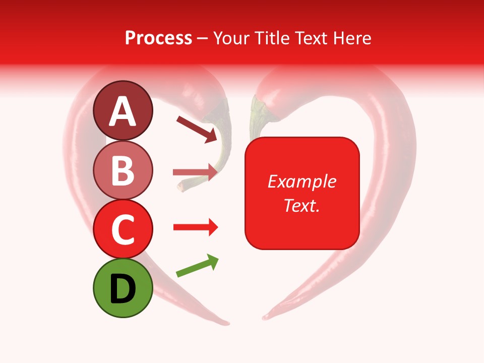 Dish Food White PowerPoint Template