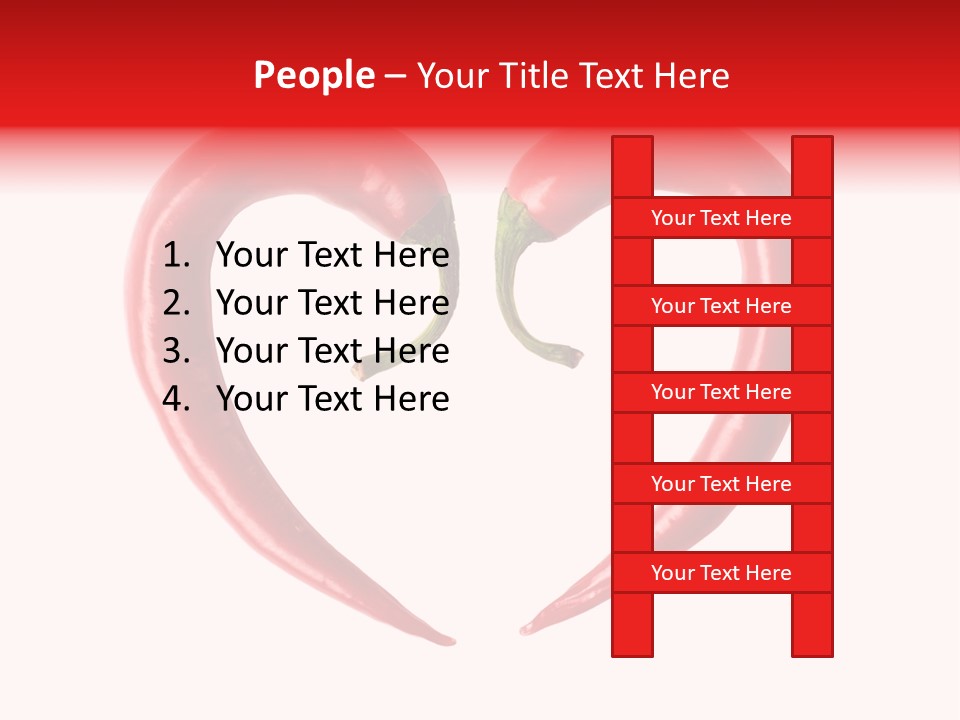 Dish Food White PowerPoint Template