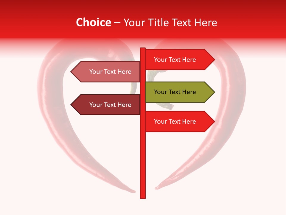 Dish Food White PowerPoint Template