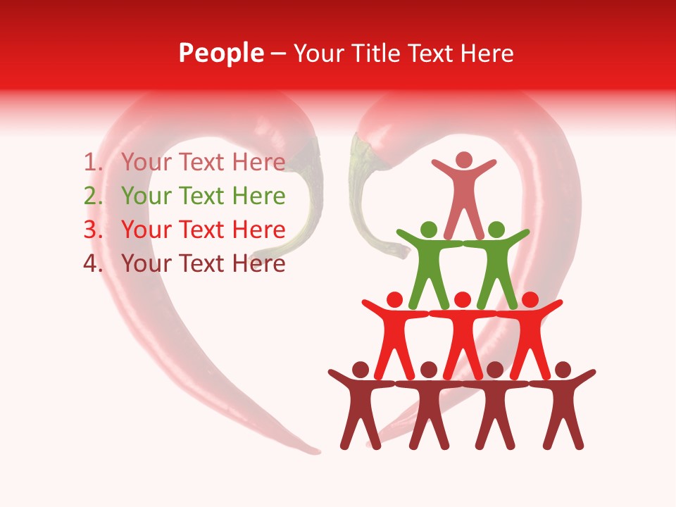 Dish Food White PowerPoint Template