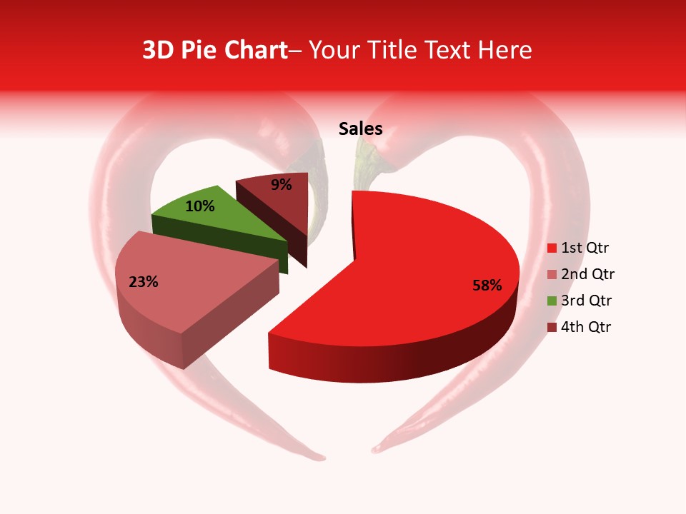 Dish Food White PowerPoint Template