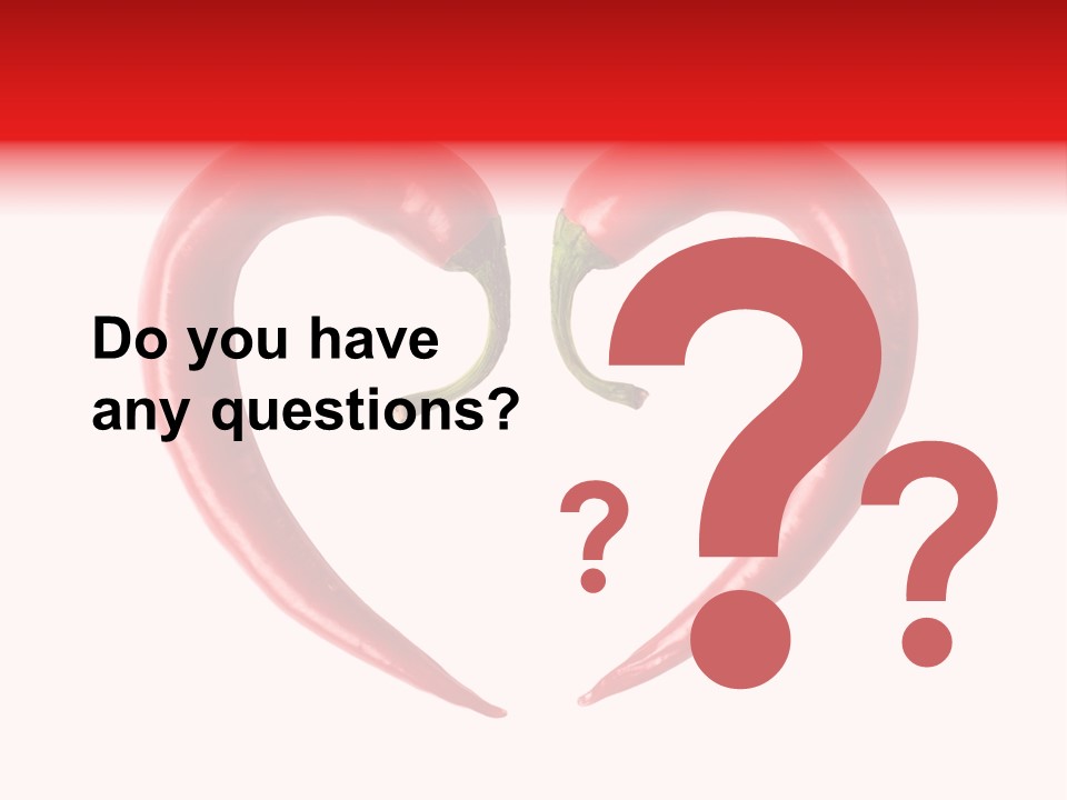 Dish Food White PowerPoint Template