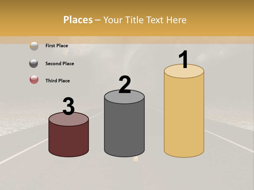 Rain Adventure Way PowerPoint Template