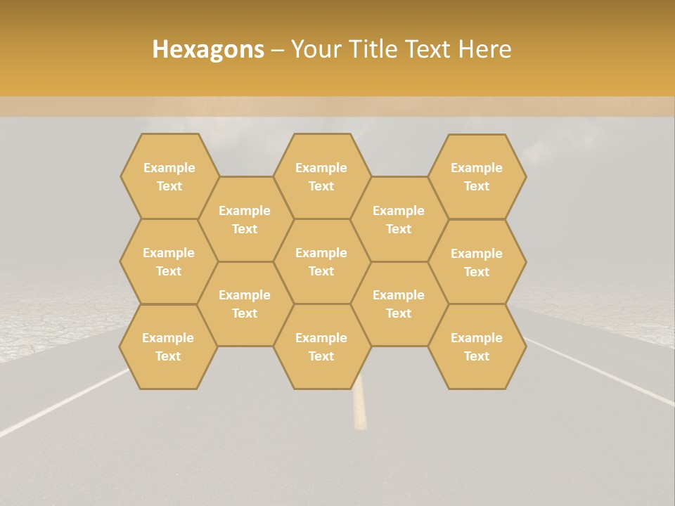 Rain Adventure Way PowerPoint Template