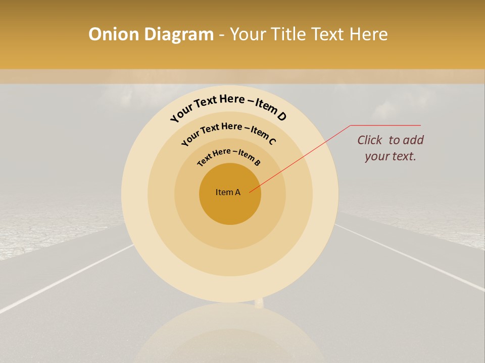 Rain Adventure Way PowerPoint Template