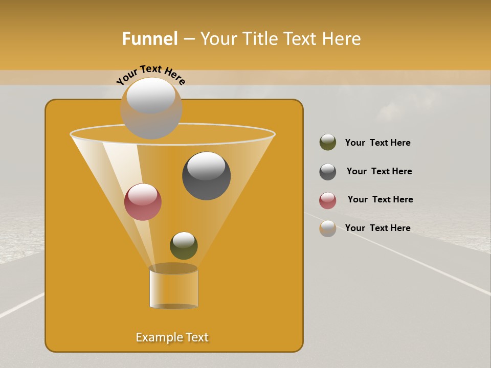 Rain Adventure Way PowerPoint Template