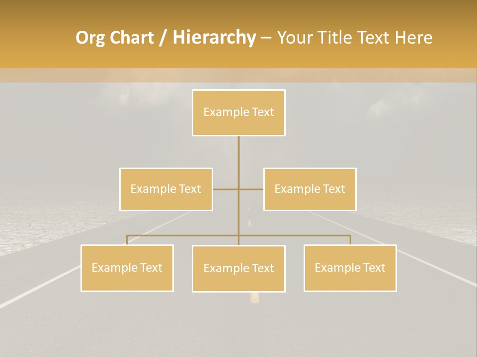 Rain Adventure Way PowerPoint Template
