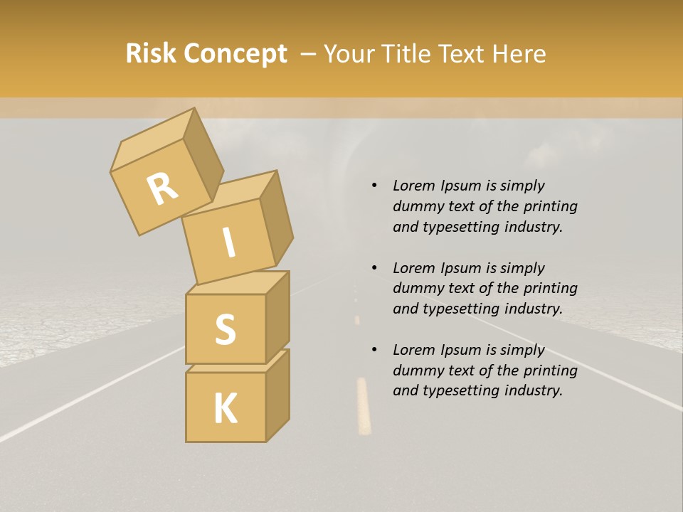 Rain Adventure Way PowerPoint Template